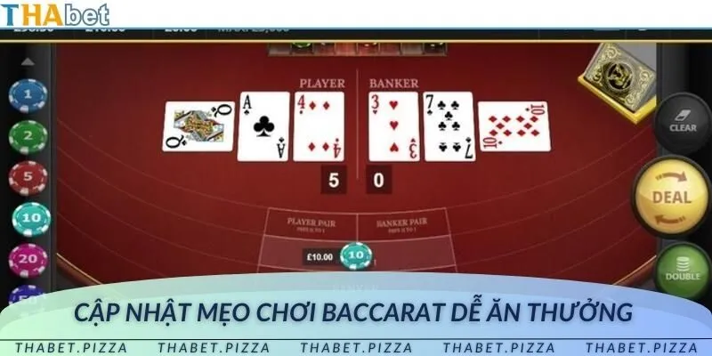 2 mẹo đánh bài baccarat cần ghi nhớ