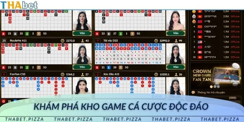 Kho game đánh bài chất lượng với nhiều bàn live